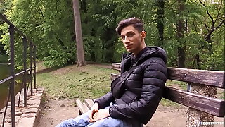 He Catches His GF Sucking Someone Else's Dick, He Then Goes To The Park Together with Sucks A Dick For Money - BigStr