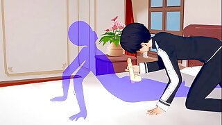 Sabre Subterfuges Online Yaoi - Kirito Handjob added to anal with creampie - Chicken crossdress Japanese Asian Manga Anime Film  Game Porn Gay